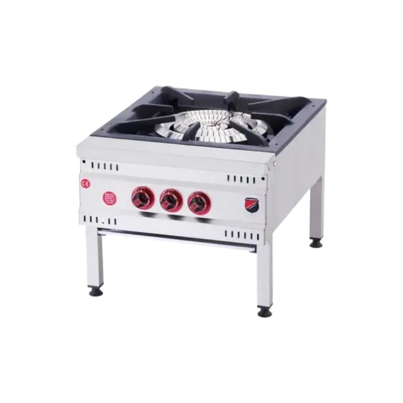 Işıkgaz Silverinox YER-03 Üç Yanışlı Doğalgazlı Yer Ocağı 